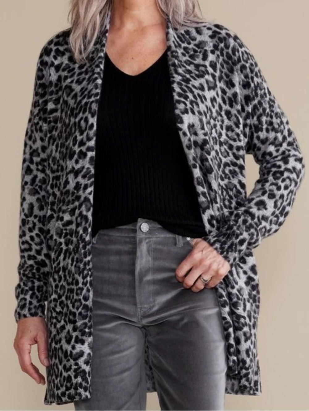 Soft Surroundings Cashmere Cardigan